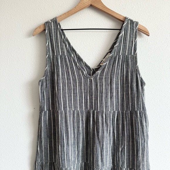 Marine Layer Corinne Stripe Dress Large - Picture 6 of 11